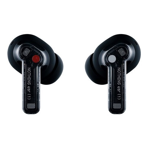 Slušalke Nothing Ear (črne, ANC, zvok visoke ločljivosti z LHDC 5.0, brezžično polnjenje)