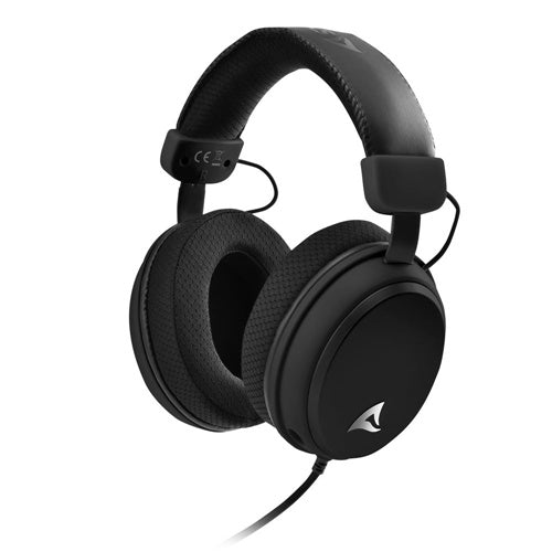 Slušalke Sharkoon Splitter SGH25 (črne, 3,5 mm vtičnica)