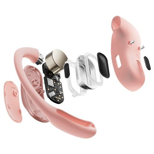 Slušalke Shokz OpenFit Air, IP54, roza