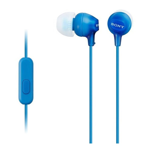 Slušalke Sony MDR-EX15APLI, modra