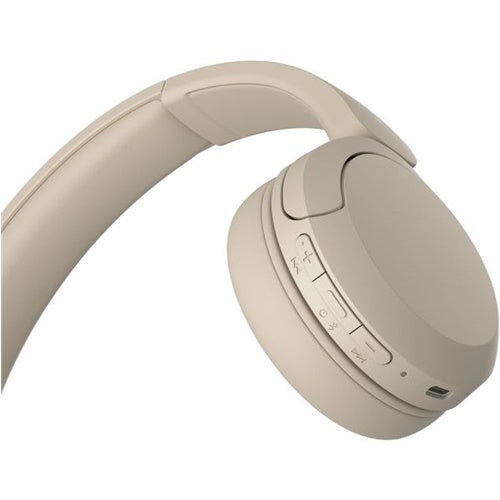 Slušalke Sony WH-CH520, Bluetooth, USB-C, bež
