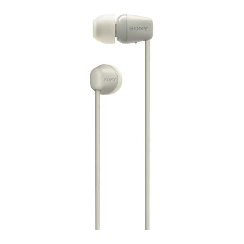 Slušalke Sony WI-C100C, Bluetooth, USB-C, bež