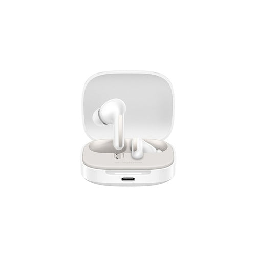 Slušalke Xiaomi Redmi Buds 6 Cloud White, USB-C, Bluetooth, bela
