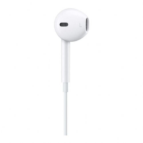 Apple EarPods MWTY3ZM/A wired Lightning headphones, white, in-ear, microphone, Siri support