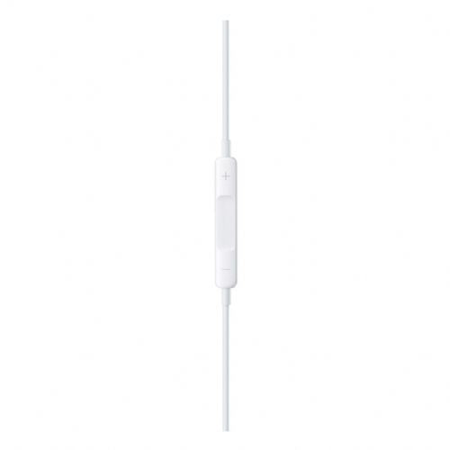 Apple EarPods MWTY3ZM/A wired Lightning headphones, white, in-ear, microphone, Siri support