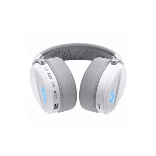 Slušalke Asus ROG Pelta (bele, Bluetooth, USB-ključ, USB-C)