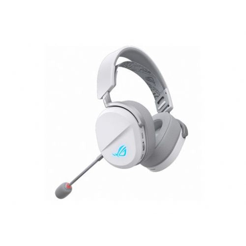 Slušalke Asus ROG Pelta (bele, Bluetooth, USB-ključ, USB-C)