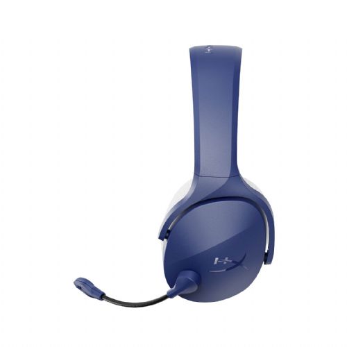 Brezžične igralne slušalke HP HyperX Cloud Jet AM7A0AA, 40 mm gonilniki, Bluetooth 5.2, 25 h baterije, svetlo modre