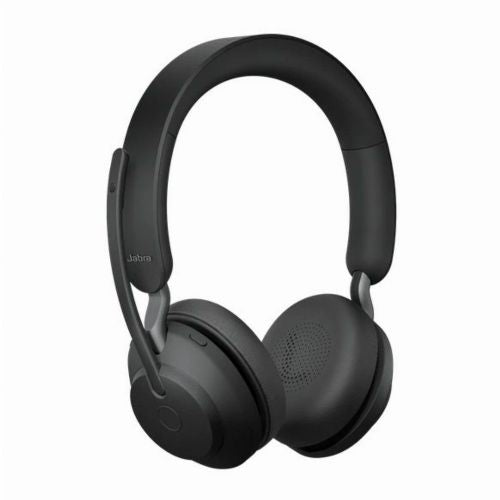 Slušalke Jabra Evolve2 65, Bluetooth, UC, USB-A, polnilna postaja, črna