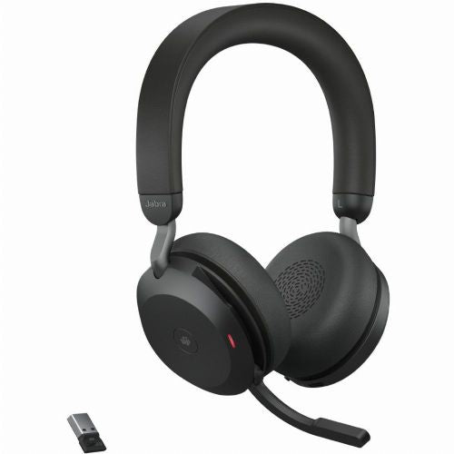 Slušalke Jabra Evolve2 75, Bluetooth, MS, Link380a, črna