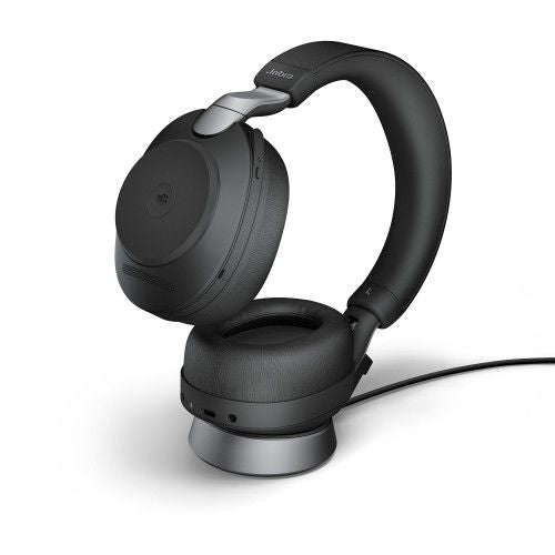 Slušalke Jabra Evolve2 85 Stereo, Microsoft Teams, Bluetooth, USB-C, DeskStand, črna
