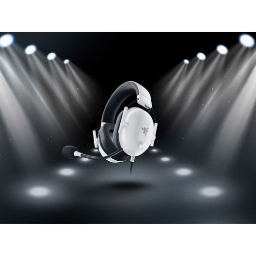 Razer BlackShark V2 X slušalice, 3,5 mm priključak, bijele