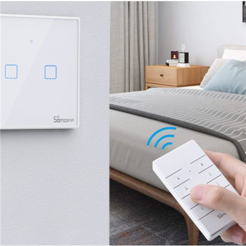 Smart Switch WiFi + RF 433 Sonoff T2 EU TX (2-kanalni) ažuriran