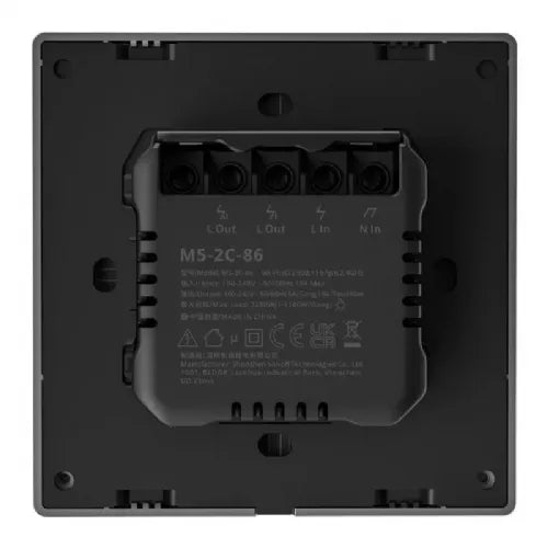 Zidni prekidač Smart Scene Sonoff M5 2C (2-kanalni)