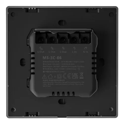 Stensko stikalo Smart Scene Sonoff M5 3C (3-kanalno)