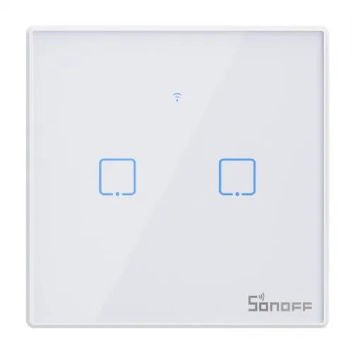Smart Switch WiFi + RF 433 Sonoff T2 EU TX (2-kanalni) ažuriran