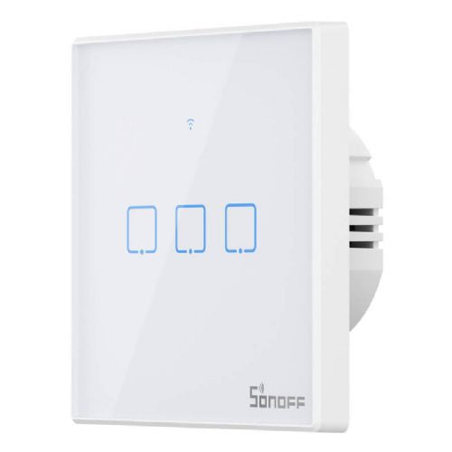 Smart Switch WiFi + RF 433 Sonoff T2 EU TX (3-kanalni) ažuriran