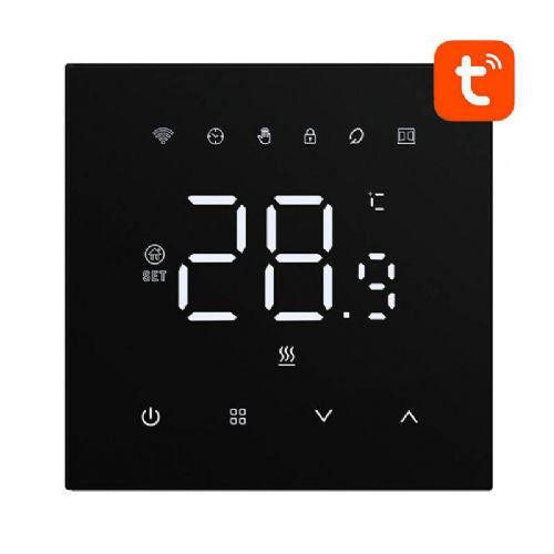 Pametni termostat Avatto WT410-16A-B električno ogrevanje 16A WiFi