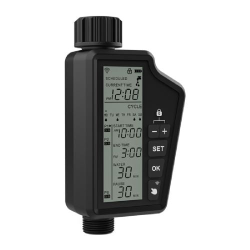 Pametni Wi-Fi kontroler za navodnjavanje s velikim LCD zaslonom Avatto SWT60-EU