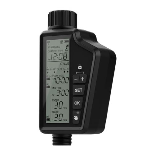 Pametni Wi-Fi kontroler za navodnjavanje s velikim LCD zaslonom Avatto SWT60-EU