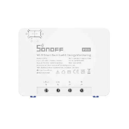Pametno Wi-Fi stikalo z nadzorom energije Sonoff POWR3 (25A/5500W)