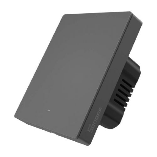 Pametni WiFi zidni prekidač SONOFF M5-1C-80 (1-kanalni, za okvir, grafit)