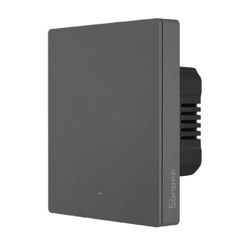 Pametni WiFi zidni prekidač SONOFF M5-1C-80 (1-kanalni, za okvir, grafit)