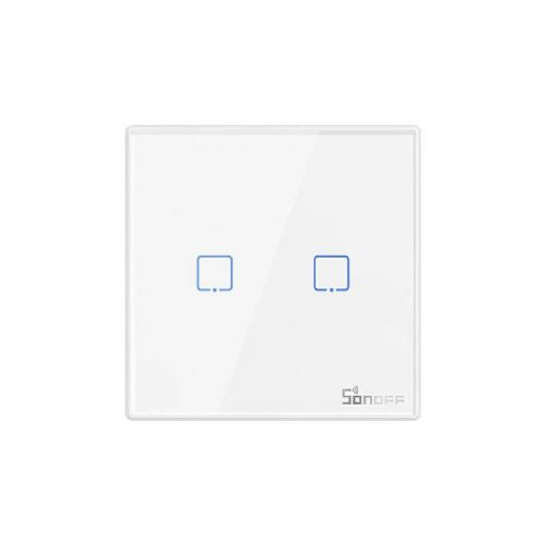 Pametni bežični zidni prekidač Sonoff T2EU2C-RF 433MHz (2-kanalni)