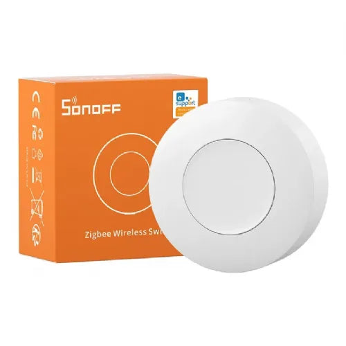 Brezžični gumb Smart Zigbee Sonoff SNZB-01P (okrogel daljinec)
