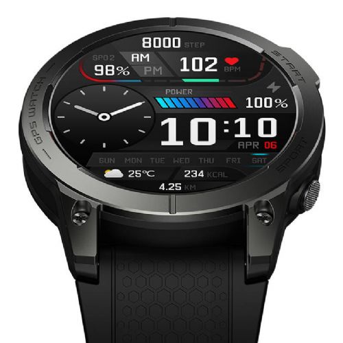 Zeblaze Stratos 3 pametni sat, crni