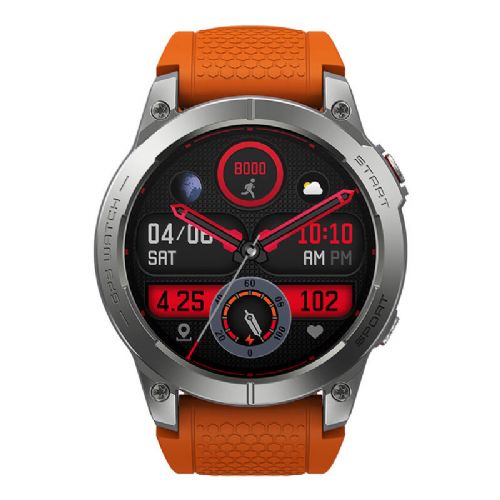 Pametna ura Zeblaze Stratos 3, oranžna