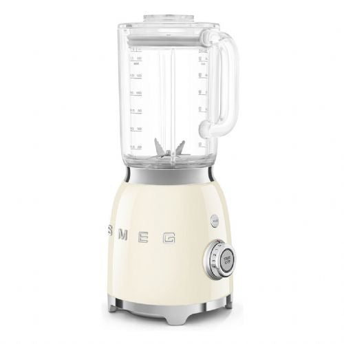 Blender Smeg BLF03CREU 1,5 l, 800 W, funkcija drobljenja ledu, pulzni način, krem barva