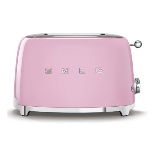 Opekač kruha SMEG TSF01PKEU za 2 rezini Cadillac roza
