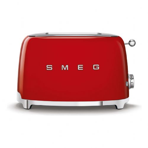 Opekač kruha SMEG TSF01RDEU za 2 rezini, rdeč