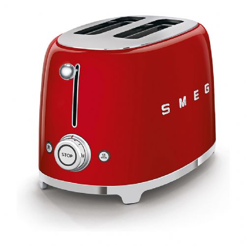 Opekač kruha SMEG TSF01RDEU za 2 rezini, rdeč