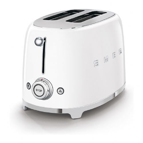 Opekač kruha SMEG TSF01WHEU za 2 rezini, bel