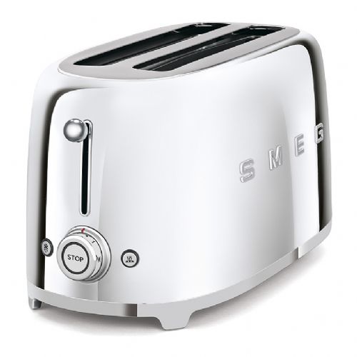 Opekač kruha SMEG TSF02SSEU za 4 rezine, kromiran