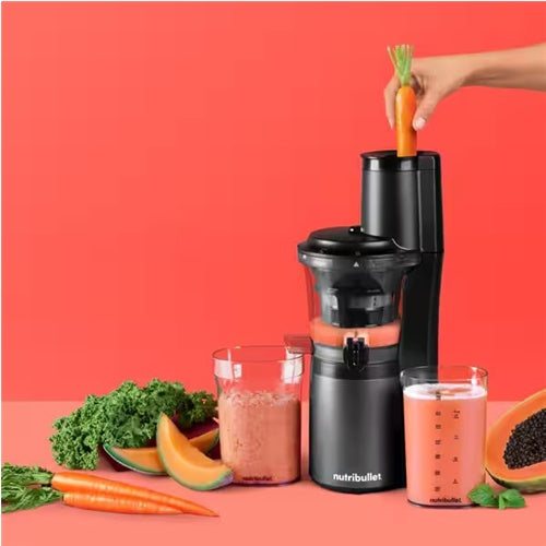 Nutribullet Slow Juicer NBJ500 (sivo/crni, 150 W)