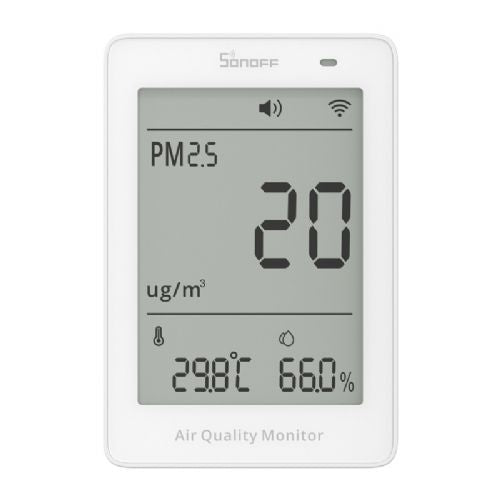 Sonoff AirGuard PM2.5 SAWF-07P WiFi LCD merilnik kakovosti zraka