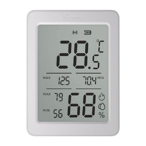 Senzor temperature in vlažnosti Sonoff AirGuard TH SNZB-02DR2 ZigBee LCD