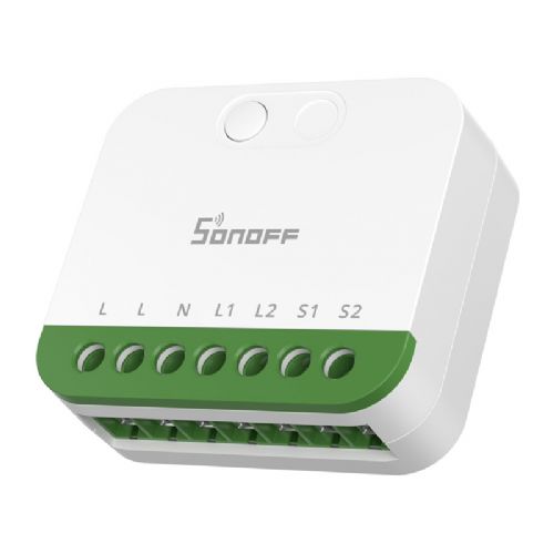 Pametno stikalo Sonoff MINI-2GS Matter, dvokanalno, Wi-Fi, 16 A, mini modul