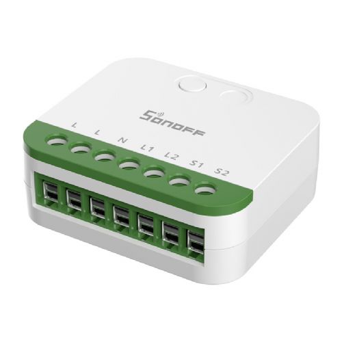 Pametno stikalo Sonoff MINI-2GS Matter, dvokanalno, Wi-Fi, 16 A, mini modul
