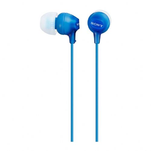 Slušalke Sony MDR-EX15APLI modra