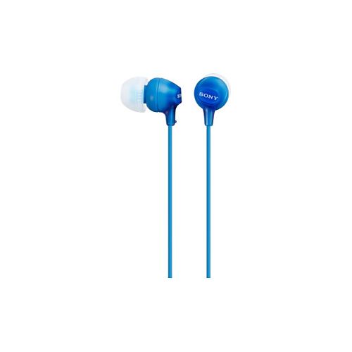 Slušalke Sony MDR-EX15APLI modra