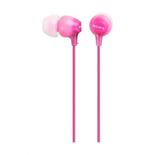 Slušalke Sony MDR-EX15APPI roza