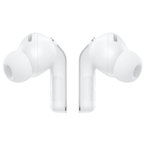 Soundbar Samsung Galaxy Buds 4 Pro bele, aktivno odpravljanje šuma, Bluetooth, mikrofon, 7 ur delovanja