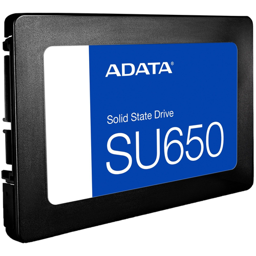 SSD Adata Ultimate SU650 2 TB (črn, SATA 6 Gb/s, 2,5")