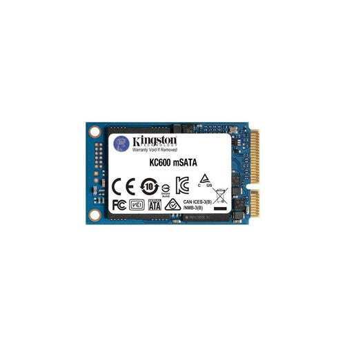 Vgradni SSD disk Kingston KC600 1024 GB, SATA 6 Gb/s, mSATA