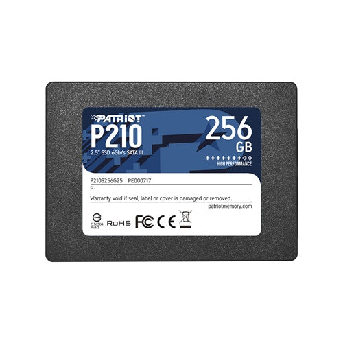 Ugrađeni SSD disk Patriot P210 2 TB, SATA 6 Gb/s, 2.5"