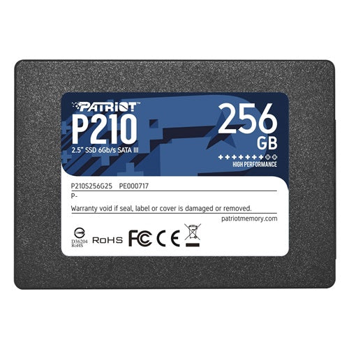 SSD disk Patriot P210 256 GB, SATA 6 Gb/s, 2,5"